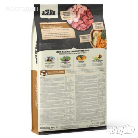 Пълноценна Храна за Кучета от Всички породи - 11.4кг - Ranchlands - Acana, снимка 2 - За кучета - 54622602
