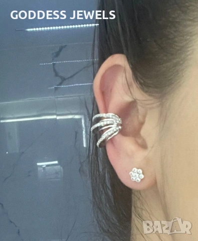 Украшение за ухо / обеца за хрущял / къф, снимка 4 - Обеци - 54052717