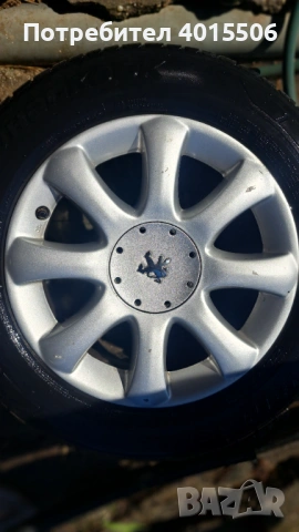 К-т алуминиеви джанти с гуми