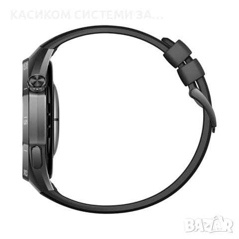 Huawei Watch GT6 Pro Pro Black ATM-B29F Black Fluoroelastomer Strap 46 MM, GPS, ПУЛСОМЕР, SPO2, снимка 3 - Смарт часовници - 54993264
