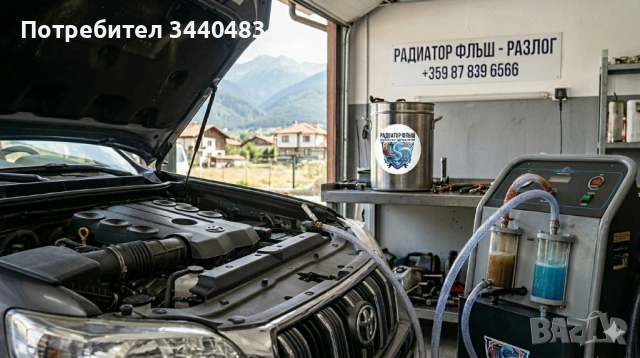 Машинно Промиване на Радиатори и Охладителни Системи – гр. Разлог, снимка 2 - Аксесоари и консумативи - 54091681