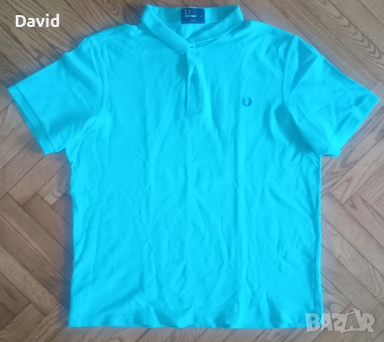 Оригинална Мъжка фланелка с яка Fred Perry