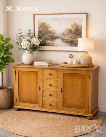 МАСИВЕН ДЪРВЕН ШКАФ/СКРИН
