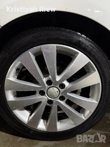 VW ДЖАНТИ С ЛЕТНИ ГУМИ, снимка 2 - Гуми и джанти - 55017538