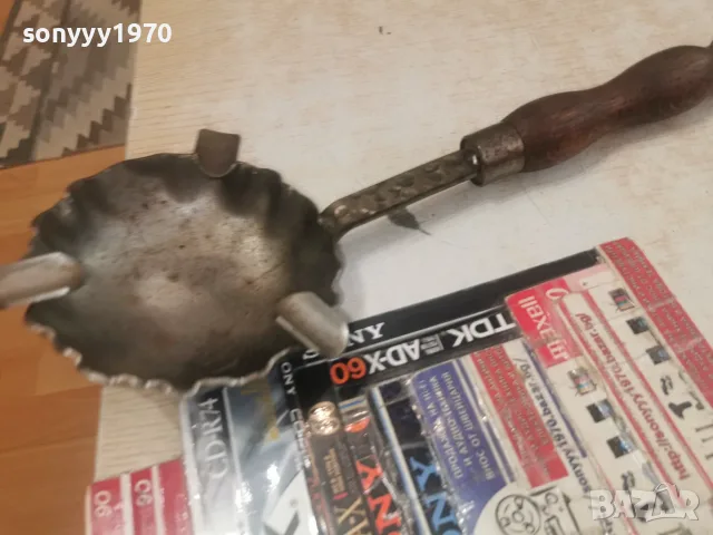 ПЕПЕЛНИК С ДРЪЖКА 36СМ 0908261635L4, снимка 18 - Антикварни и старинни предмети - 55605016