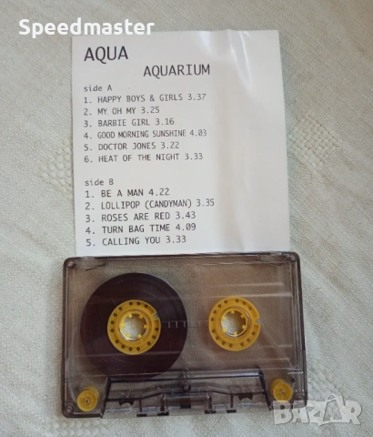 Aqua - Aquarium, снимка 2 - Аудио касети - 54127557