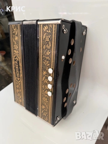 Hohner Vienna 1 ,Диатоничен Акордеон, Хармоника, снимка 3 - Акордеони - 54981929
