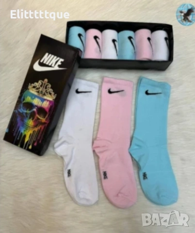 чорапи в кутия nike Adidas Gucci Burberry fendi off white Victoria's secret , снимка 3 - Дамски чорапи - 54904333