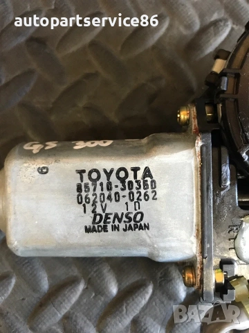 Заден ляв мотор за стъкло за Lexus Gs300 3.0 (2002) 85710-30350 0620400262, снимка 3 - Части - 55034403