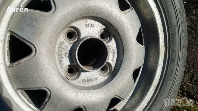 Комплект 4 бр джанти Fondmetal 13" c гуми, снимка 6 - Гуми и джанти - 54529705