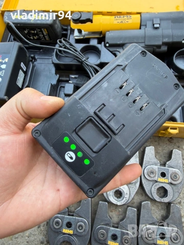 REMS Mini-Press 22V, снимка 6 - Други инструменти - 53419424