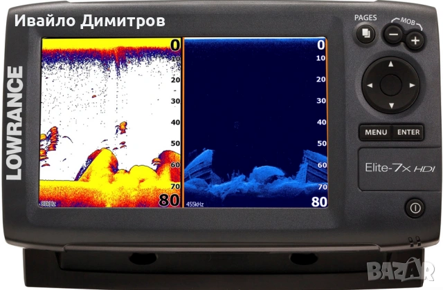  Lowrance  Elite-7x HDI  и  Lowrance Elite-7m сонар, снимка 2 - Екипировка - 54003345