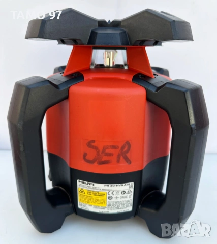 ТОП ЦЕНА! Hilti PR 30-HVS A12 - Ротационен лазер за употреба на открито перфектен!, снимка 6 - Измервателни инструменти - 54458596