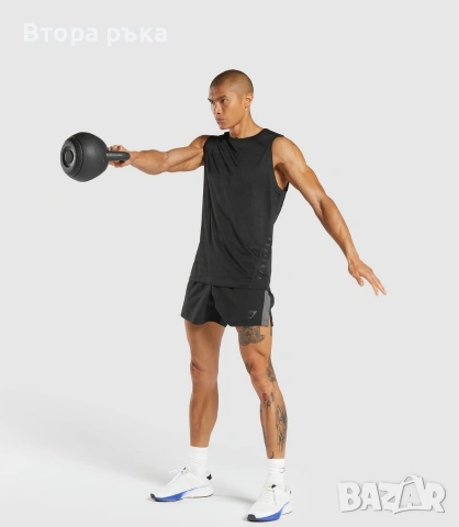 GYM shark къси мъжко оригинален , снимка 4 - Спортни дрехи, екипи - 54666641