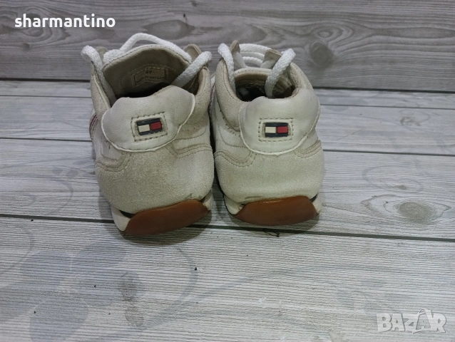 Tommy Hilfiger N 37 кожени сникърси, снимка 4 - Маратонки - 54585844