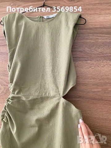 Къса рокля Zara, снимка 3 - Рокли - 54973563