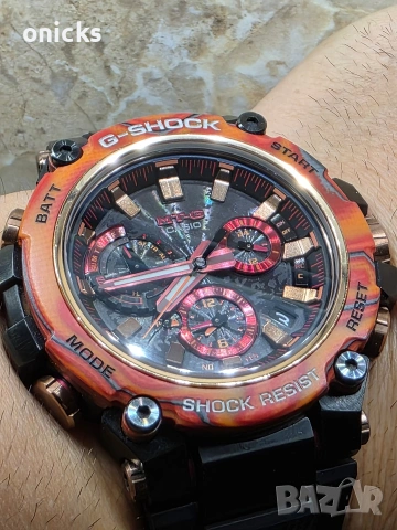 Casio G-Shock MT-G 40th Anniversary Flare Red (MTG-B3000FR-1A), снимка 5 - Мъжки - 55145719
