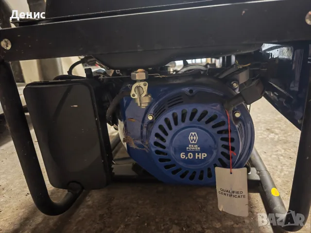 Бензинов монофазен генератор 3.0kW 7.0к.с., снимка 2 - Генератори - 55527596