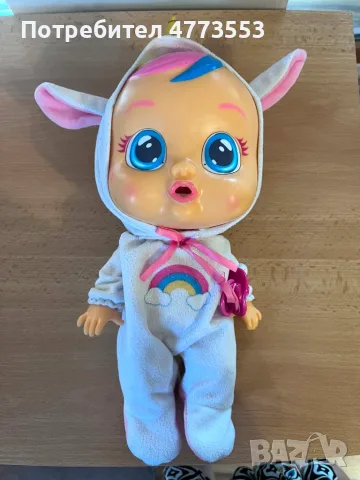 Плачеща кукла със сълзи Crybabies