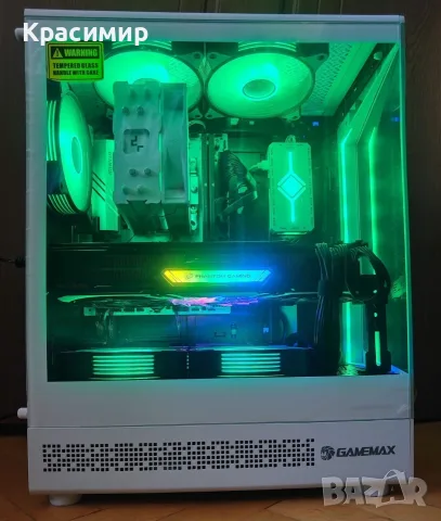 Геймърски компютър Ryzen 5 7500f, AMD Radeon 6800xt,32gb ddr5,1tb nvme, снимка 5 - Геймърски - 53140981