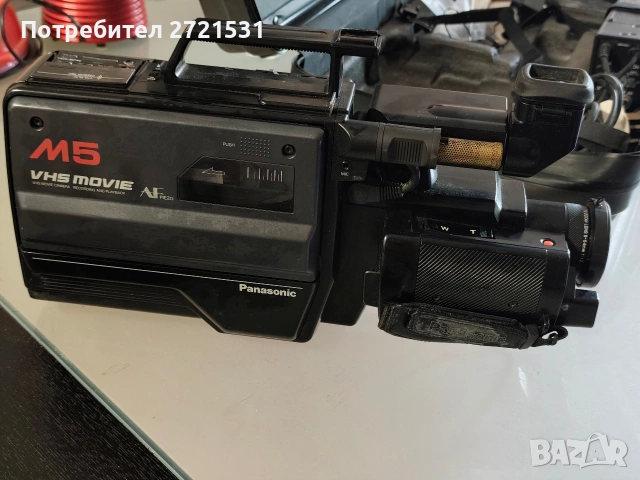 Видеокамера Panasonic NV-M5 VHS, снимка 2 - Плейъри, домашно кино, прожектори - 54700191