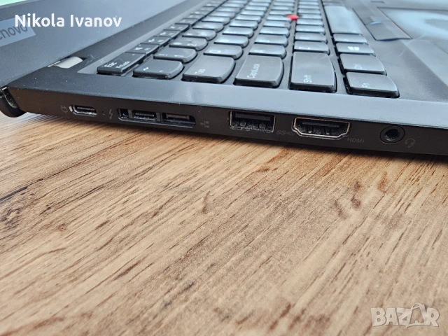 Lenovo ThinkPad T490s 14" | Intel i7-8665U 4x4.80 Ghz| 32GB RAM | 512GB DRAM Samsung SSD |Windows 11, снимка 5 - Лаптопи за работа - 54243200