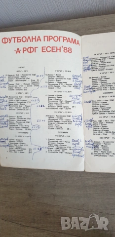 Футболна програма, ЦФК Средец, ЦСКА 1988 г., снимка 3 - Антикварни и старинни предмети - 54879368