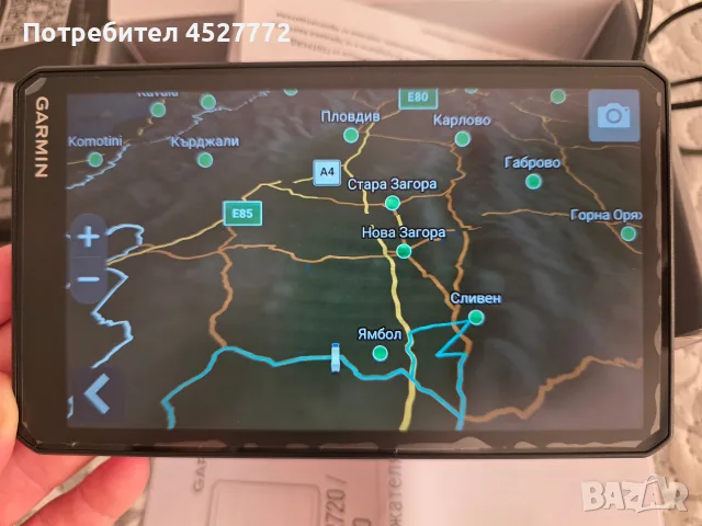 Навигация Garmin LGV 720, снимка 2 - Garmin - 55509551