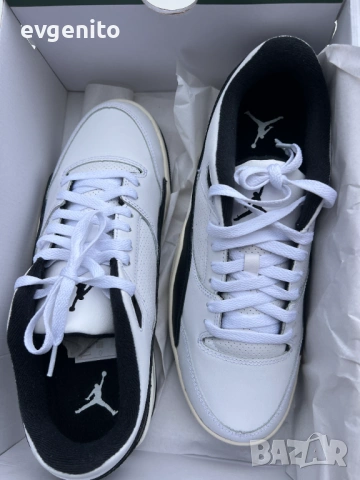 Nike Jordan Flight Court Black/White маратоники размер 44.5, снимка 3 - Маратонки - 54391015