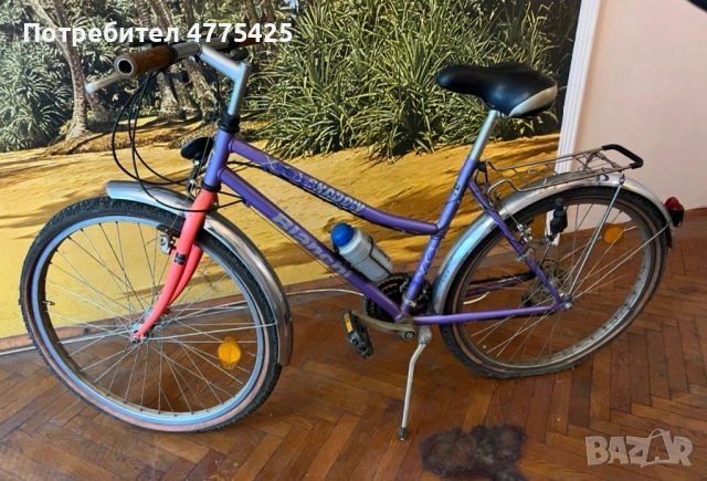 Дамски велосипед Bianchi, за градски и извънградски преходи