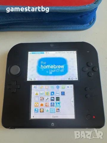 Nintendo 2DS - хакнато с 16GB, снимка 2 - Nintendo конзоли - 55679002