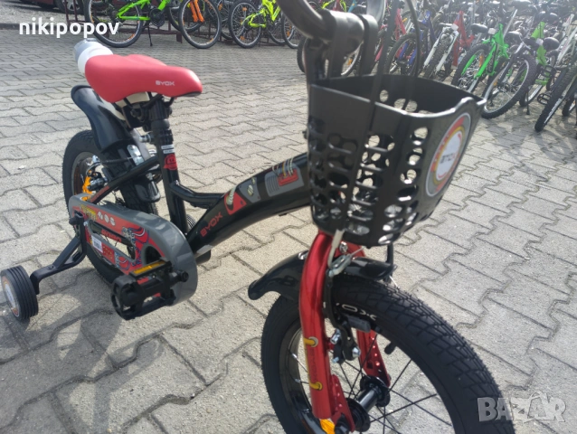 X Детски велосипед 14" ROBO черен