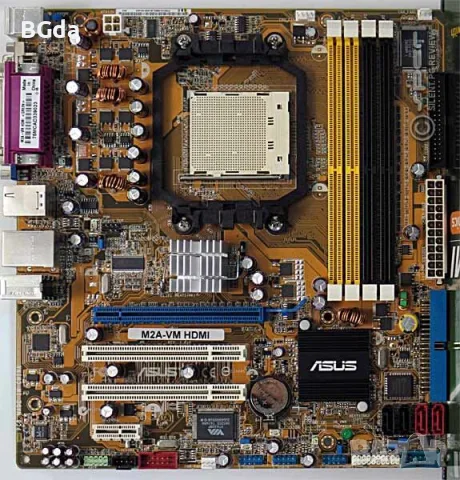 ASUS M2A-VM HDMI + Athlon 7850 Black Edition