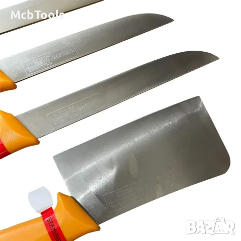Професионален комплект месарски ножове и масат 7 части STAHLMAYER, снимка 4 - Прибори за хранене, готвене и сервиране - 55502725