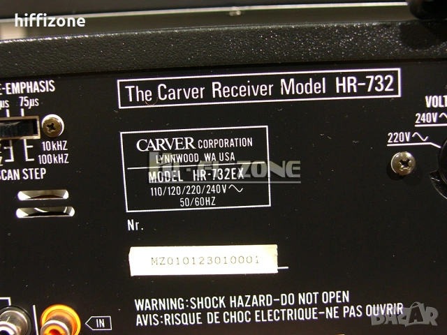 Комплект Carver hr-732 / td-1440, снимка 14 - Аудиосистеми - 54898652
