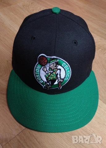 NBA / Boston Celtics Hat Cap - шапка с козирка NEW ERA, снимка 12 - Шапки - 54989658