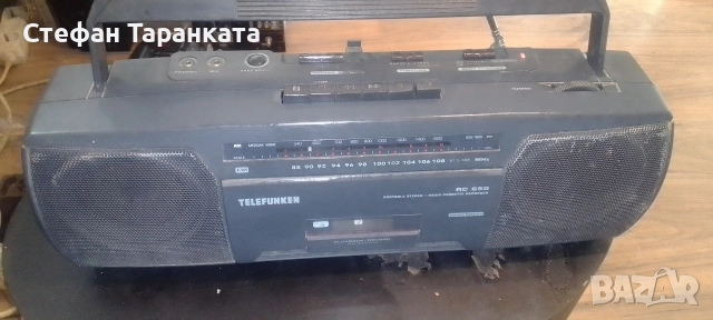 радио касетофон Telefunken 
