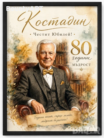 Персонализиран постер/портрет. Подарък за всеки повод, снимка 13 - Подаръци за рожден ден - 53521263