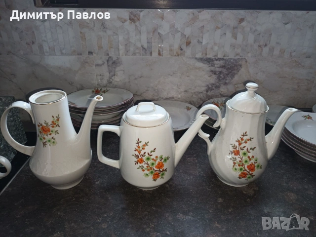 Стар български порцелан за допълване, снимка 7 - Сервизи - 55154239