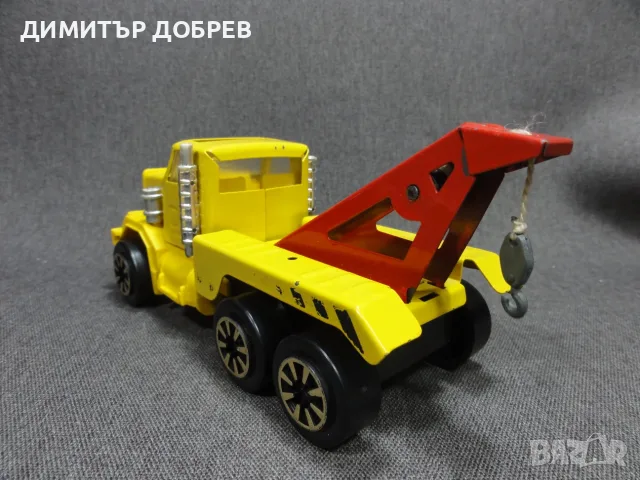 СТАРА РЕТРО СОЦ НРБ МЕТАЛНА ИГРАЧКА КАМИОН ПЪТНА ПОМОЩ МИР РАЗГРАД, снимка 3 - Колекции - 55530610