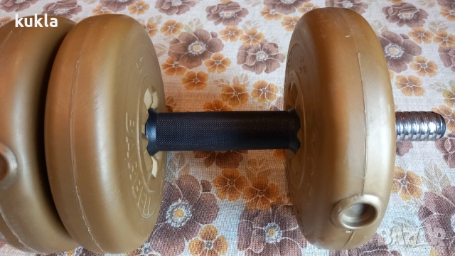 Дъмбел за фитнес 7,7 кг., снимка 5 - Фитнес уреди - 54182599