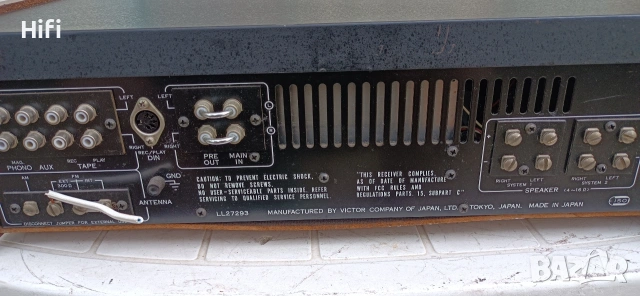 jvc vr-5505l, снимка 7 - Ресийвъри, усилватели, смесителни пултове - 54742186