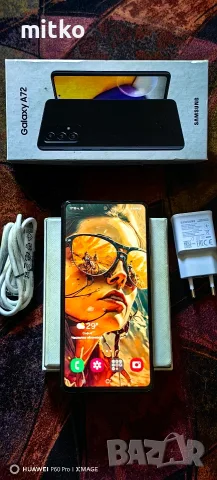 SAMSUNG GALAXY A72-Перфектно състояние.Пълен комплект , снимка 4 - Samsung - 55448651