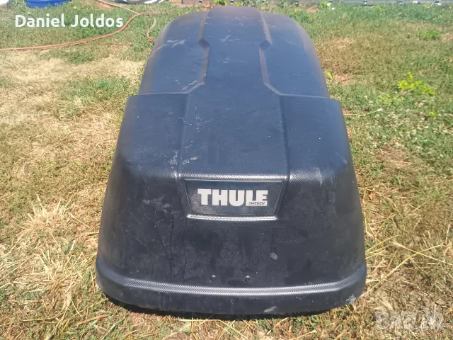 Оригинален автобокс Thule Sport – Черен мат