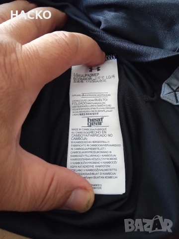 Under Armour Perfomance Размер L 100% Оригинално Внос от Англия, снимка 5 - Тениски - 55001919