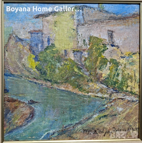 Стара Картина Тодор Добруджански, снимка 8 - Картини - 54298011