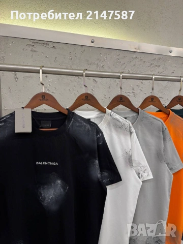 Мъжки тениски Balenciaga , снимка 2 - Тениски - 54630569