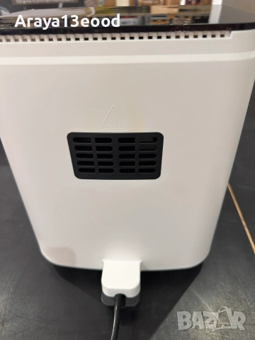 Дигитален еър фрайър KOCHWERK 4L 1400W с тъч дисплей - Бял, снимка 6 - Фритюрници - 55145167