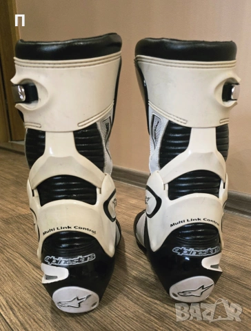 Мото ботуши мотор Alpinestars SMX Plus 45 номер, снимка 6 - Маратонки - 54227601