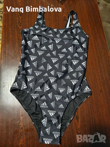Дамски елегантен бански Adidas AOP Sportswear, снимка 2 - Бански костюми - 53955782
